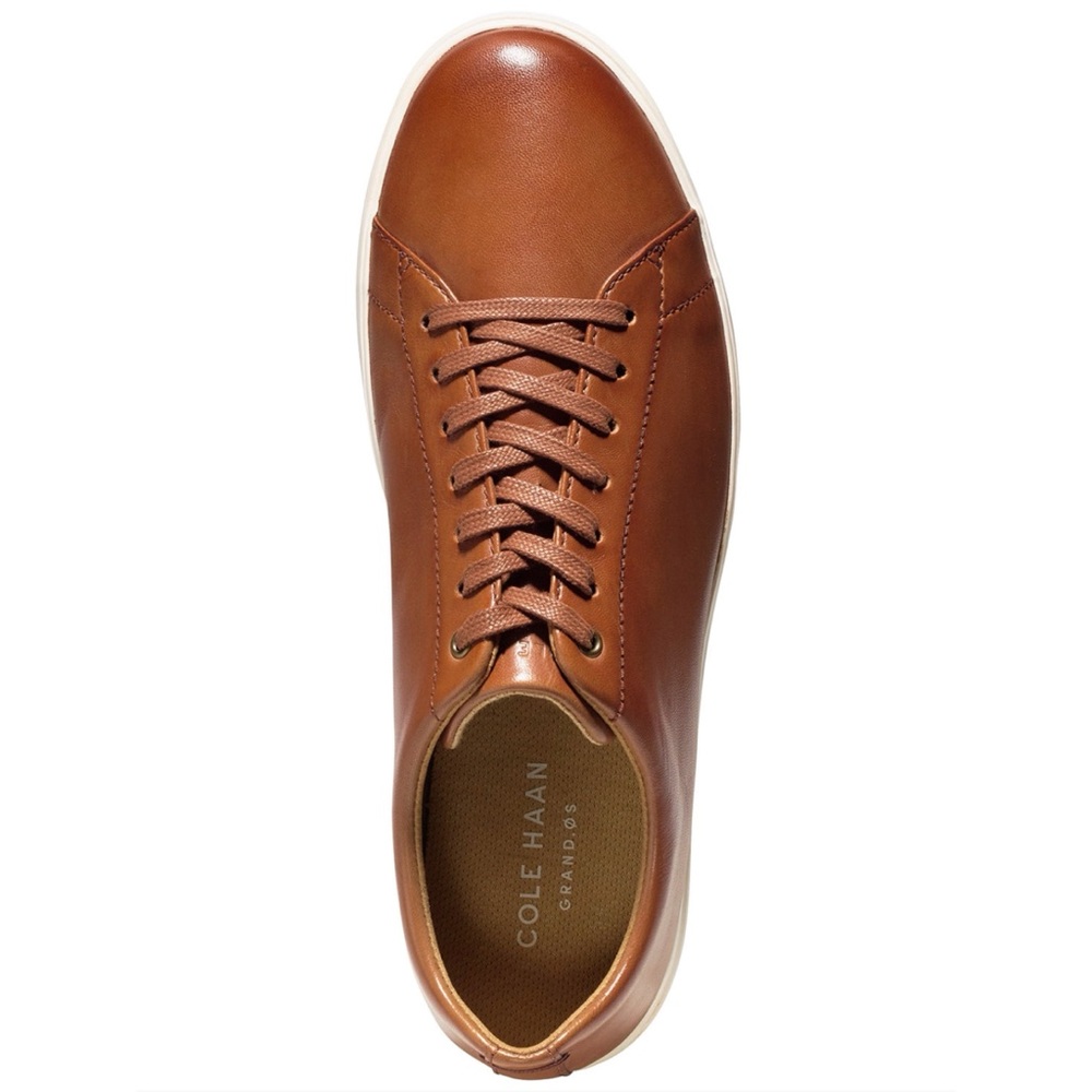 Cole Haan – Tan Leather Sneakers • Zapatos de hombre